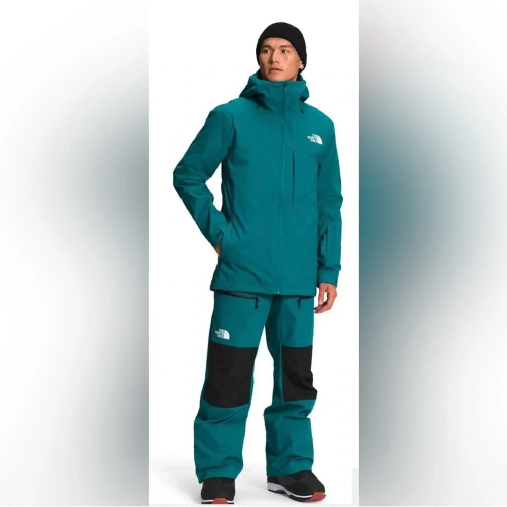 NWT The North Face Thermoball Eco Snow Triclimate Jacket Men Blue Size XL Coat - Picture 5 of 16